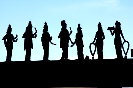 Silhouette Statue Monument Shadow