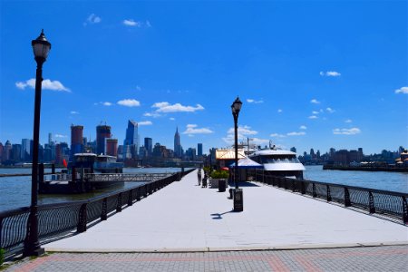 Sky Metropolitan Area Skyline Water