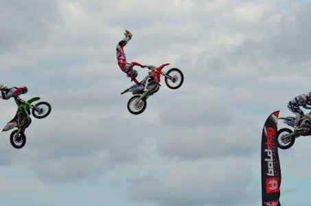 Freestyle Motocross Motocross Stunt Performer Extreme Sport photo
