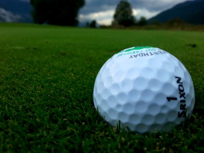 Golf Ball Football Grass Daytime