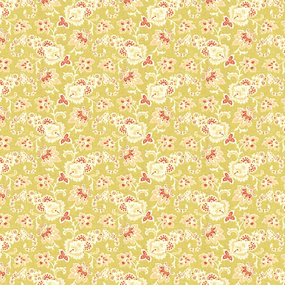 Yellow Pink Pattern Textile