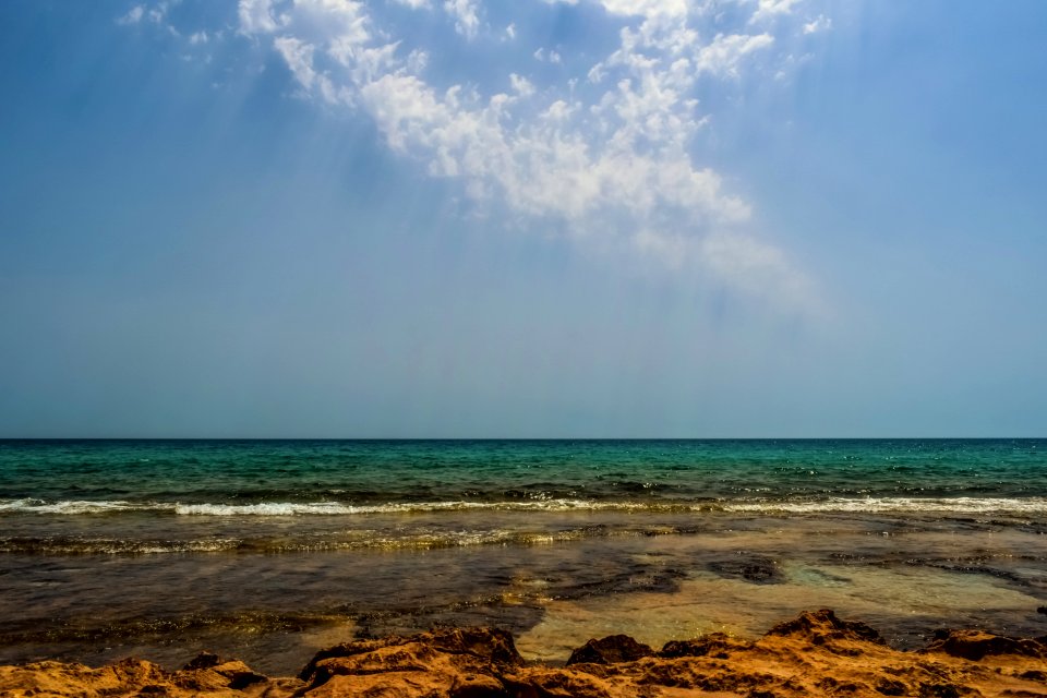 Sea Sky Horizon Shore