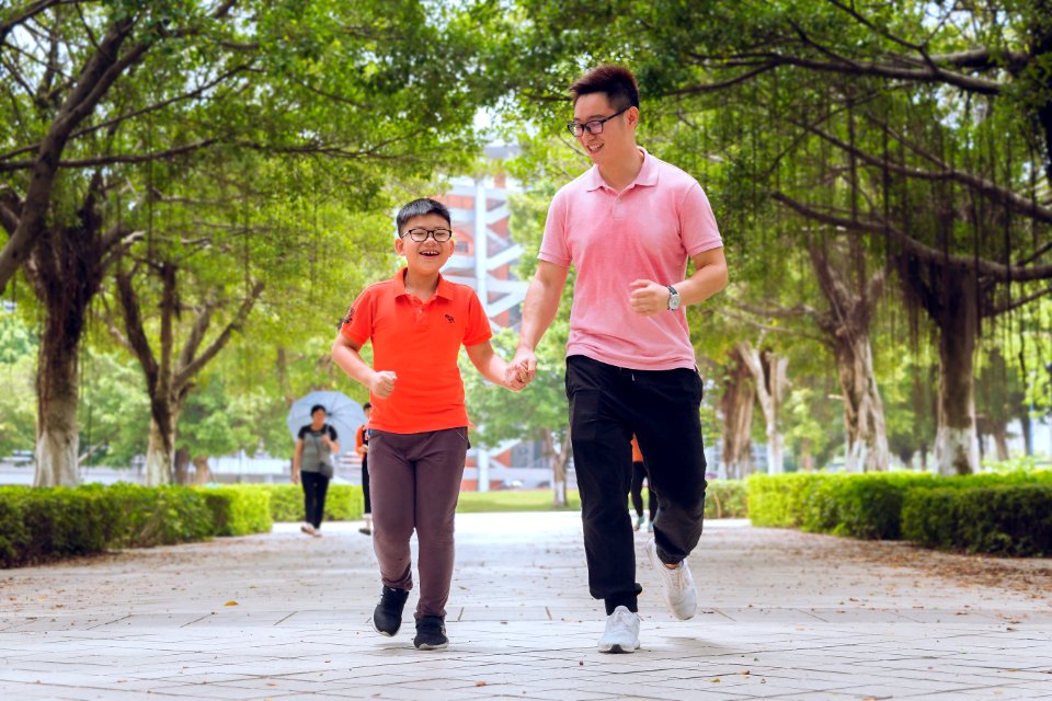 People Running Walking Recreation