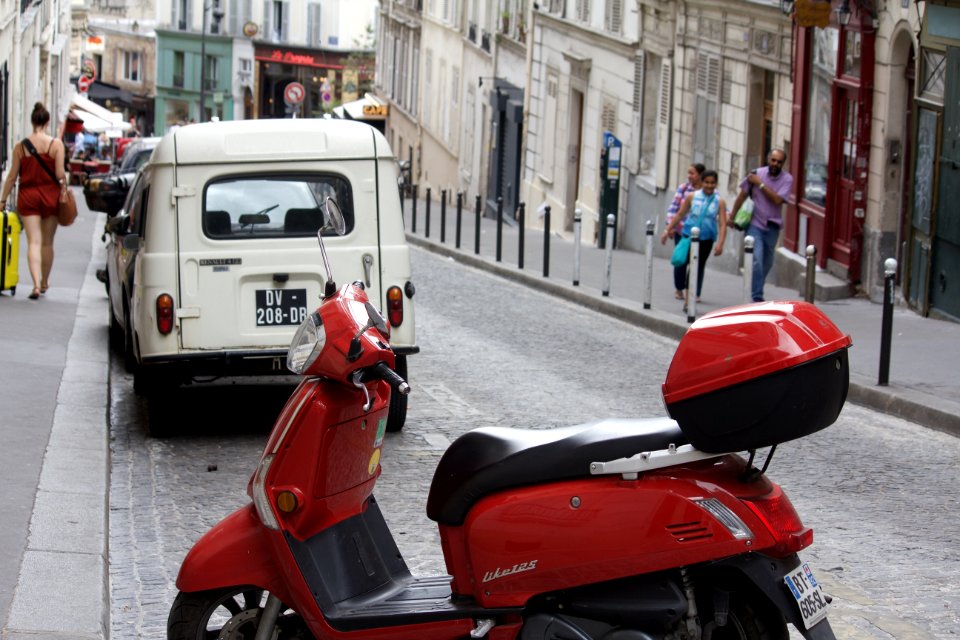 Scooter Motor Vehicle Street Mode Of Transport