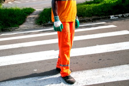 Yellow Orange Asphalt Jeans