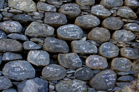 Rock Stone Wall Cobblestone Pebble photo