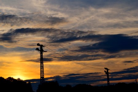 Sky Cloud Afterglow Dawn