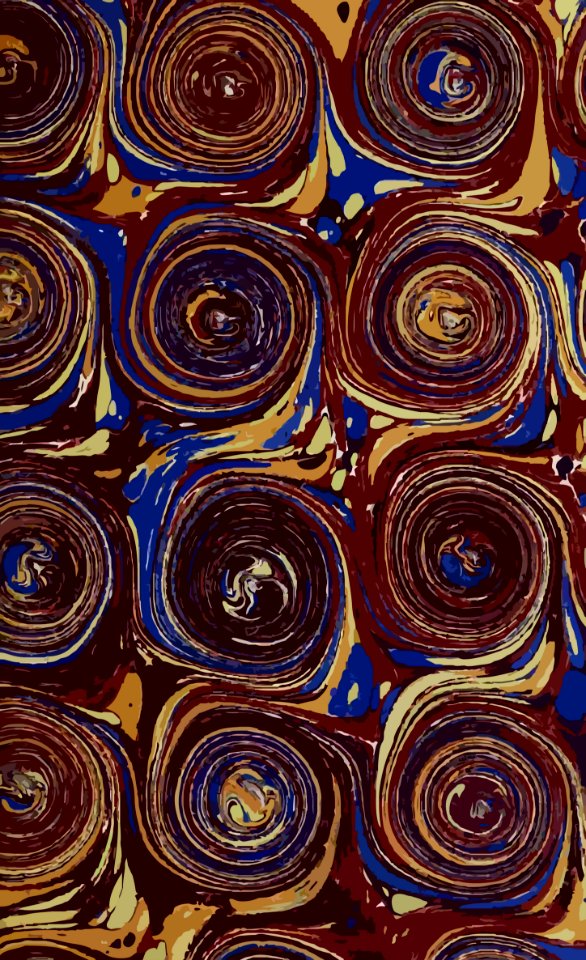 Pattern Textile Design Circle