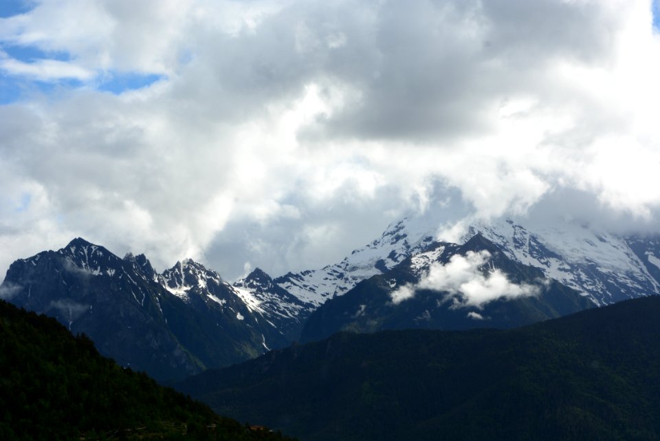 Mountainous Landforms Sky Mountain Mountain Range