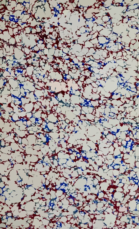 Blue Pattern Textile Design