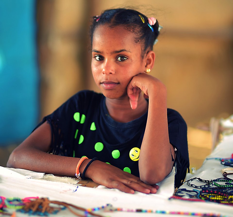 Child Girl Eye Human