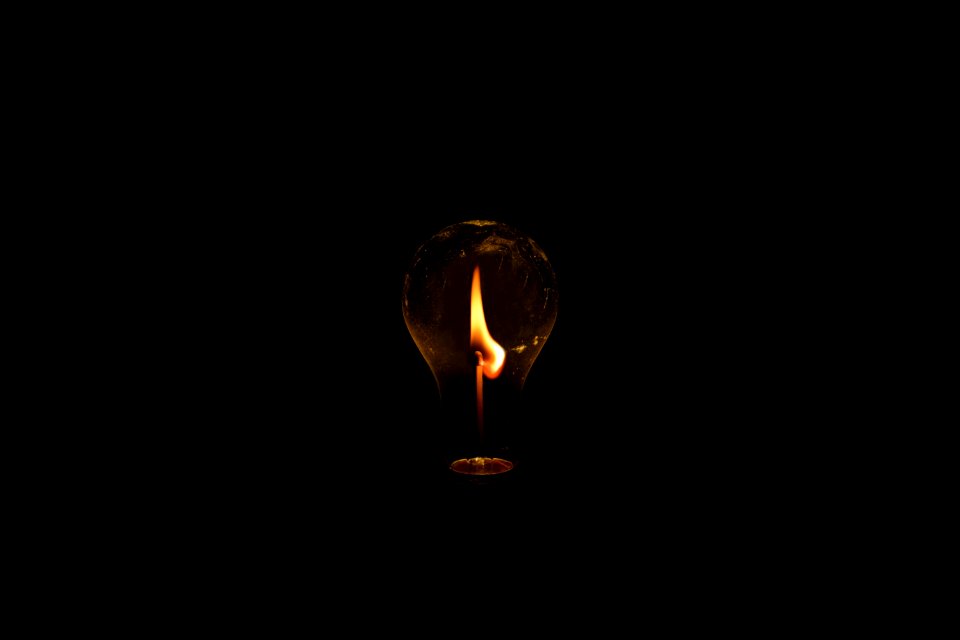 Lighting Font Computer Wallpaper
