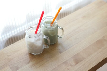 Dairy Product Drink Mason Jar Smoothie photo