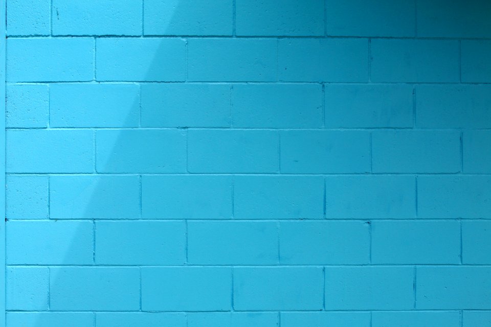 Blue Aqua Wall Azure