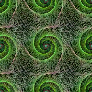 Green Pattern Organism Circle