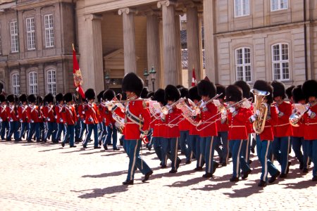 Marching Crowd Uniform Troop