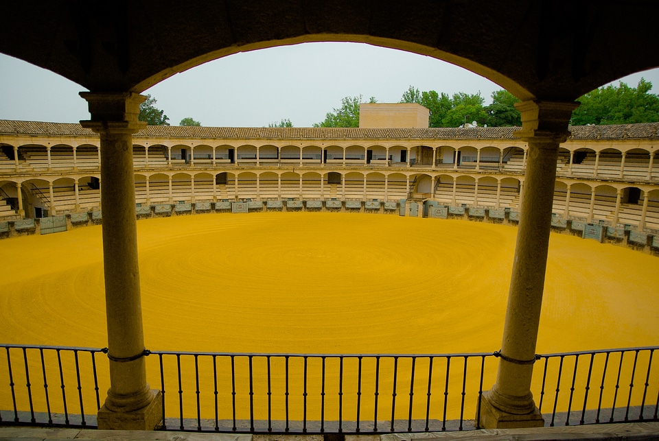 Ronda bullfight architecture