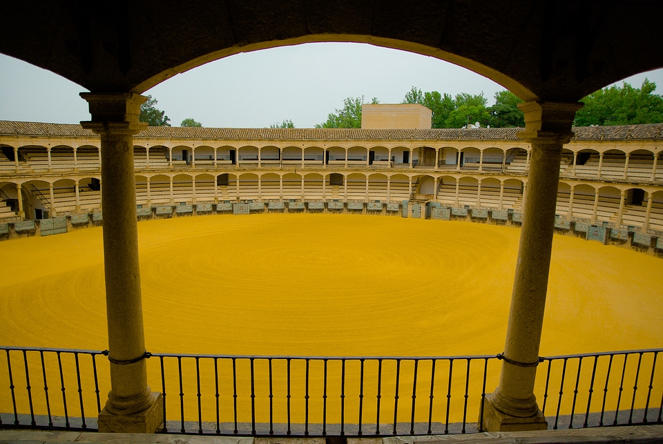 Ronda bullfight architecture photo