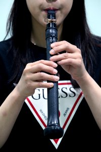 Microphone Girl Neck Lip