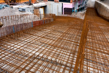 Construction Reinforced Concrete Floor Composite Material photo