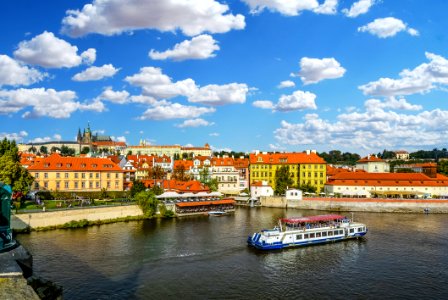 Waterway Water Transportation Sky Water photo