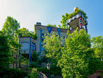 Tree Sky Architecture House photo