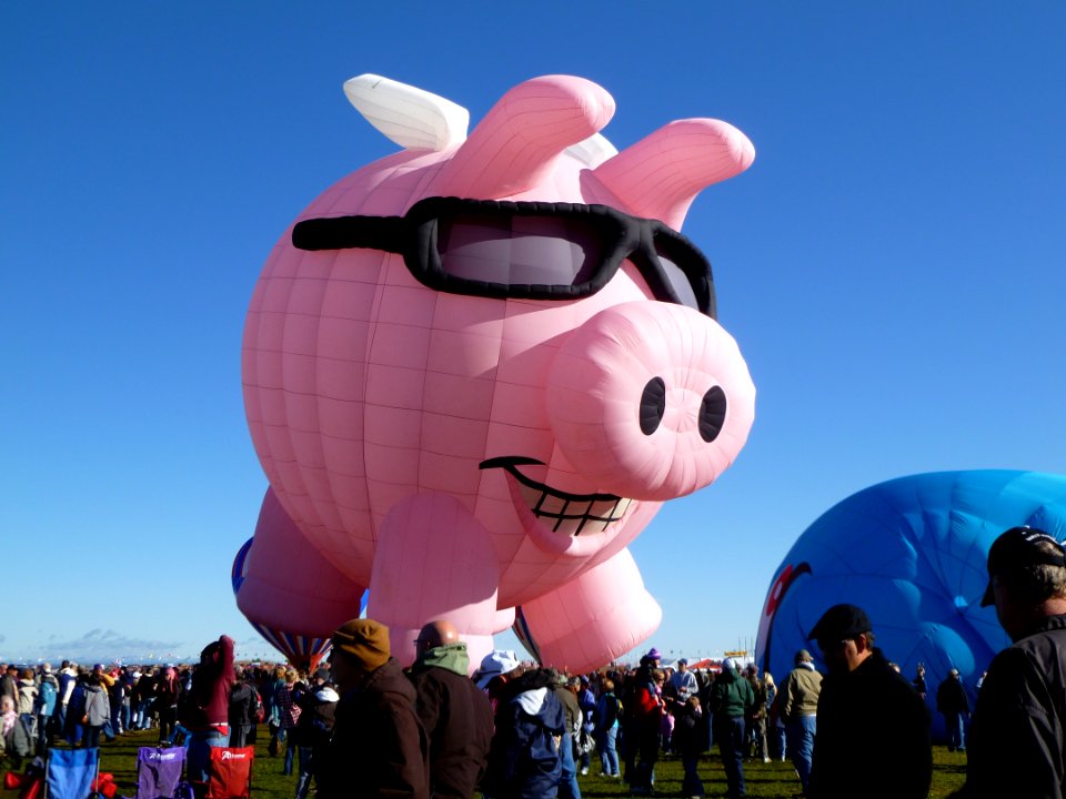 Balloon Hot Air Ballooning Mascot Hot Air Balloon