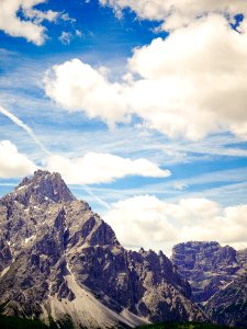 Sky Mountainous Landforms Cloud Mountain