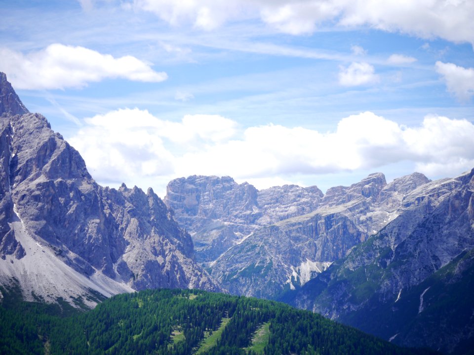 Mountainous Landforms Mountain Range Mountain Sky