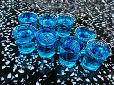 Water Blue Cobalt Blue Aqua
