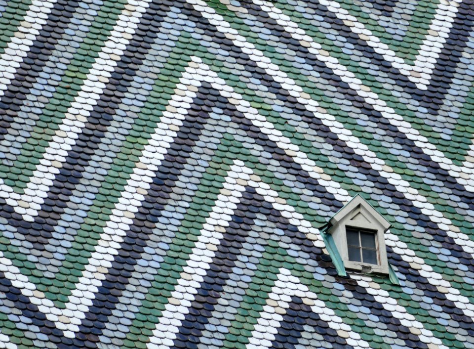Pattern Line Textile Building
