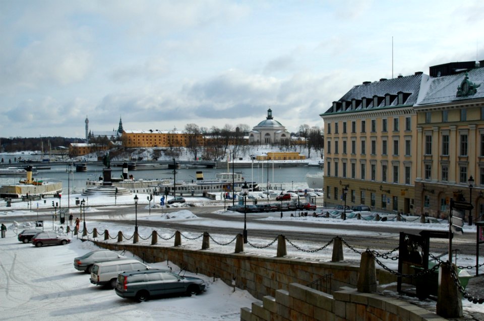 Snow City Town Winter