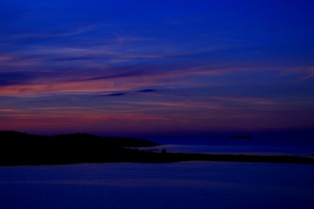Sky Horizon Calm Afterglow photo