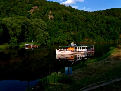 Waterway Nature Reflection Body Of Water