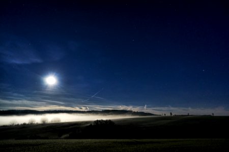 Sky Atmosphere Night Horizon photo