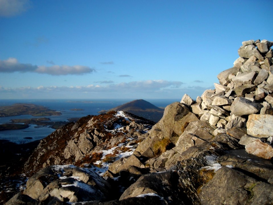Mountain Rock Sky Mountainous Landforms