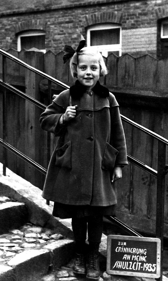 Child school training black white