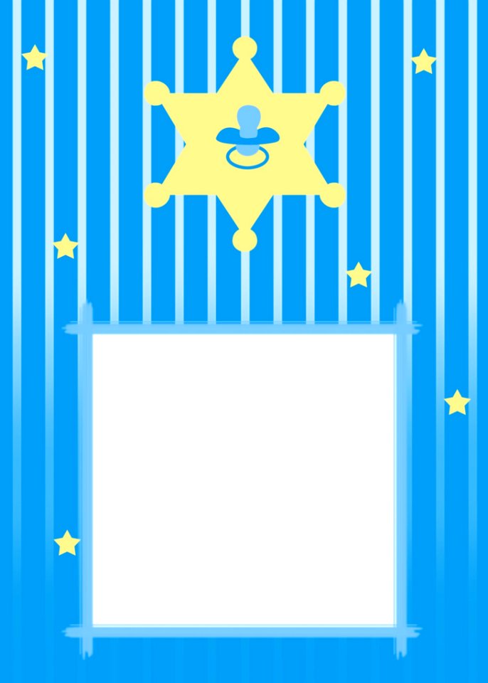 Blue Text Yellow Line
