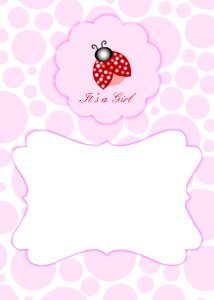 Pink Text Heart Design