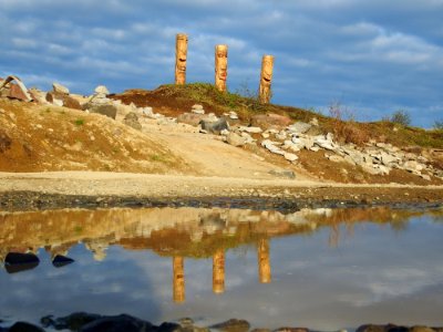Reflection Sky Water Coast