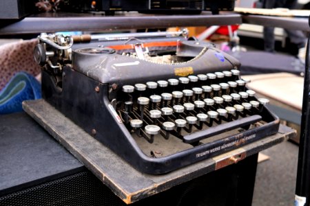 Typewriter Office Supplies Automotive Design Office Equipment photo