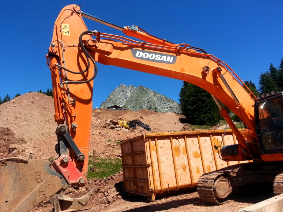 Construction Equipment Vehicle Bulldozer Soil