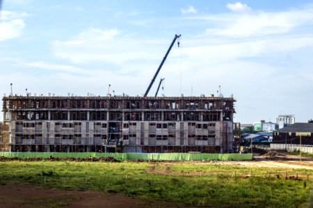 Construction Structure Sky Residential Area