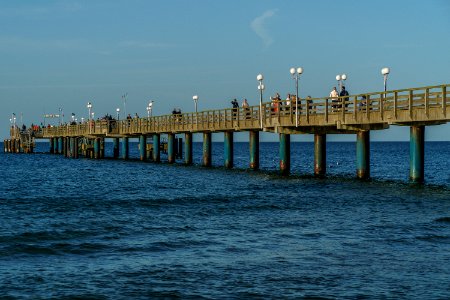 Sea Pier Ocean Horizon