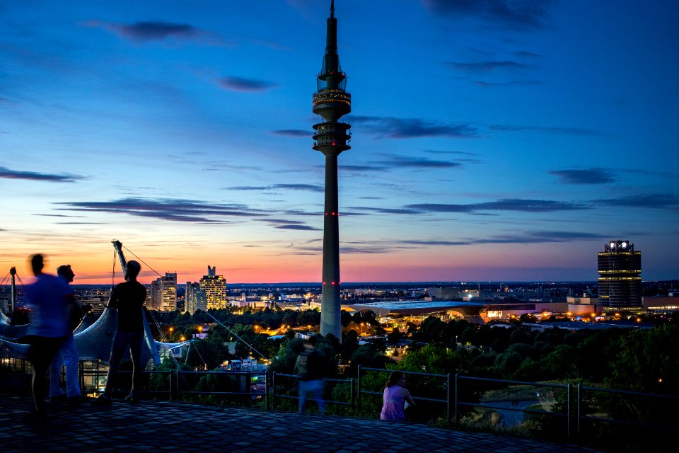 Sky Tower Cityscape Landmark