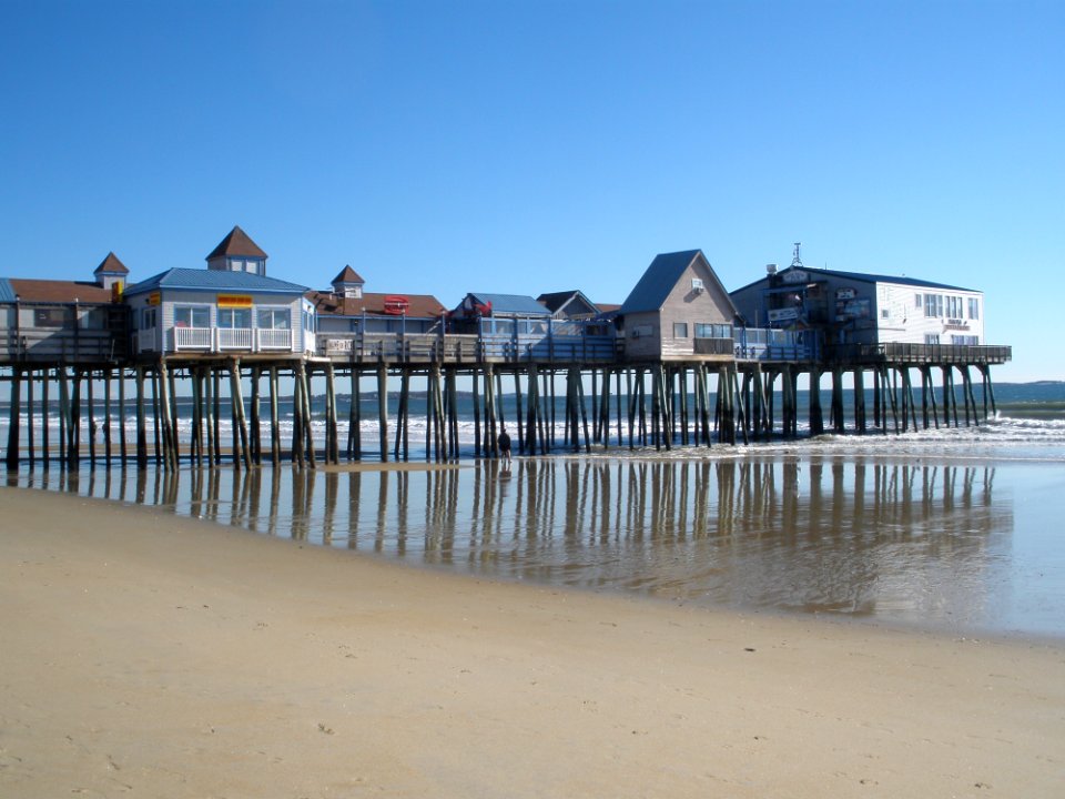 Pier Shore Coast Sea