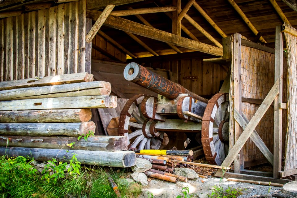 Wood Lumber Shed Outdoor Structure