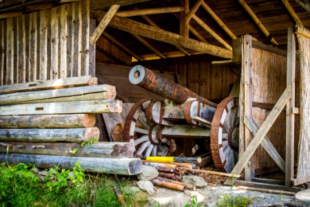 Wood Lumber Shed Outdoor Structure