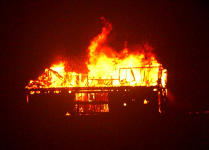 Champaign County Barn Fire
