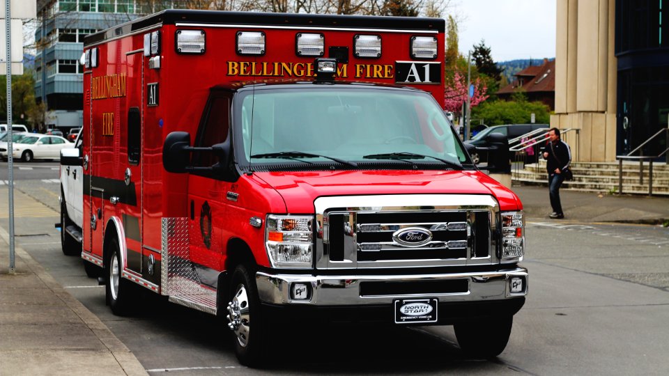 2015 Ford E350 Ambulance Bellingham Fire EMS A1